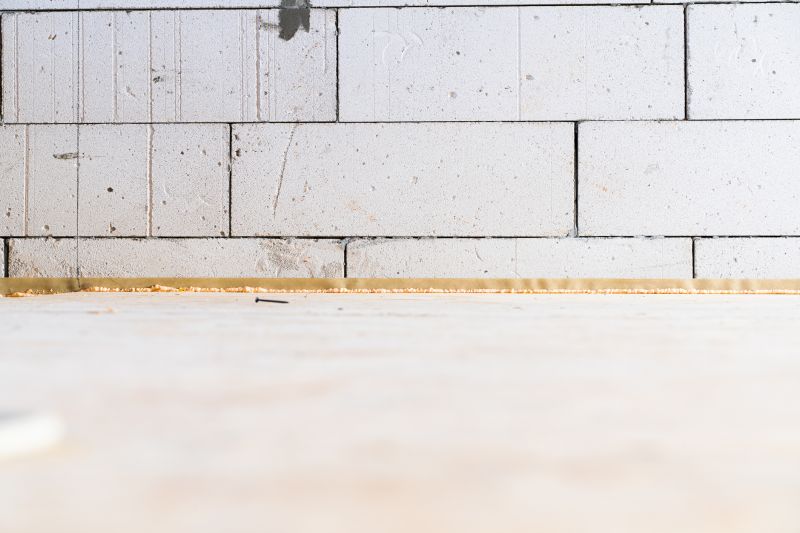 Block Wall Installation